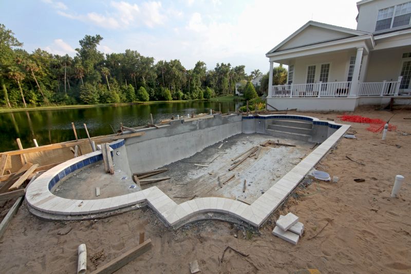 Pool Removal in Fall