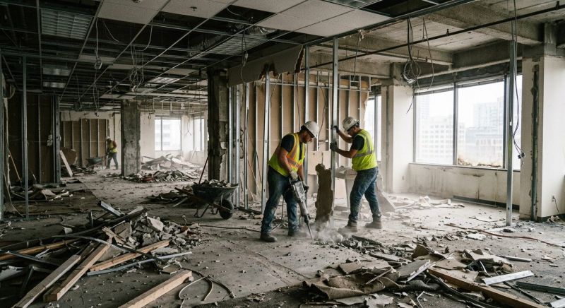 Warehouse Demolition in Katy, TX